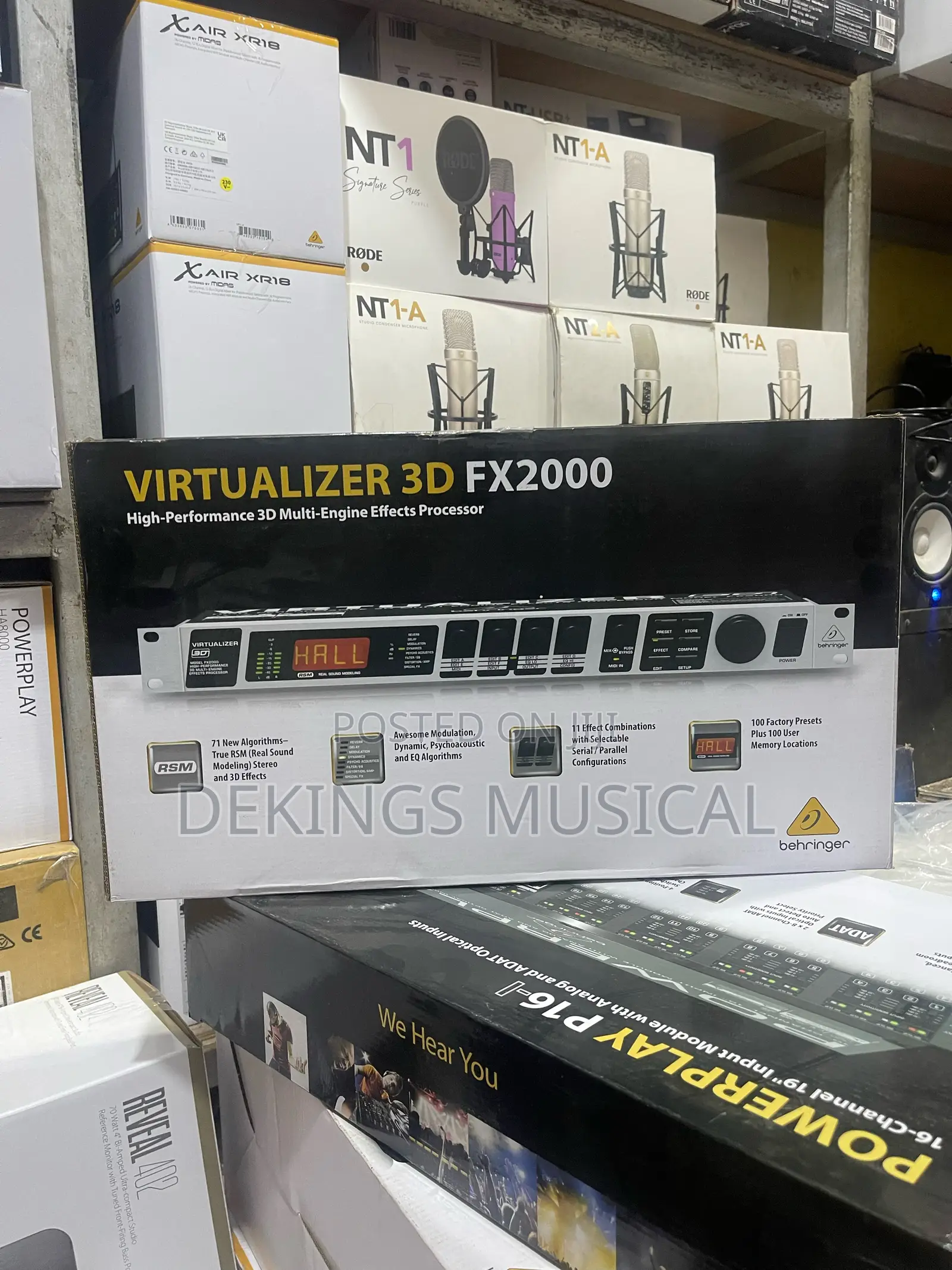 Behringer Virtualizer 3d Fx2000 Effect Processor