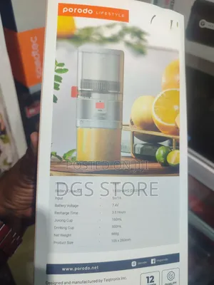Porodo Portable Citrus Juicer