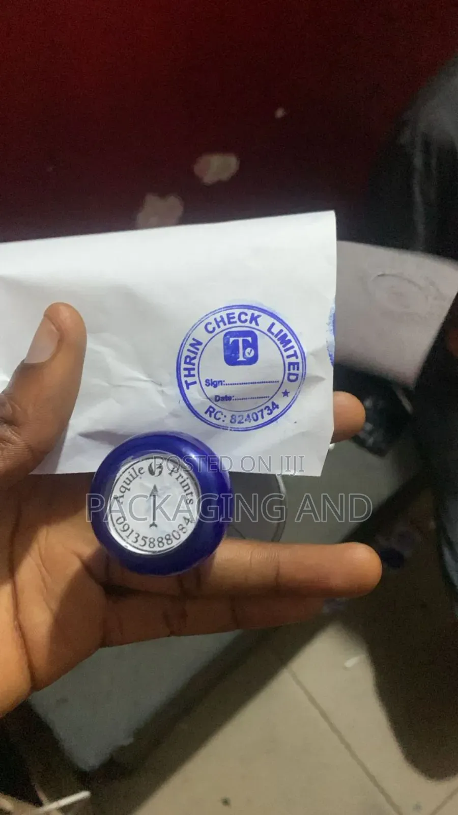 Stamp for Office Use. /19/
