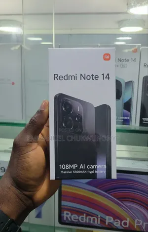 New Xiaomi Redmi Note 14 256 GB Black