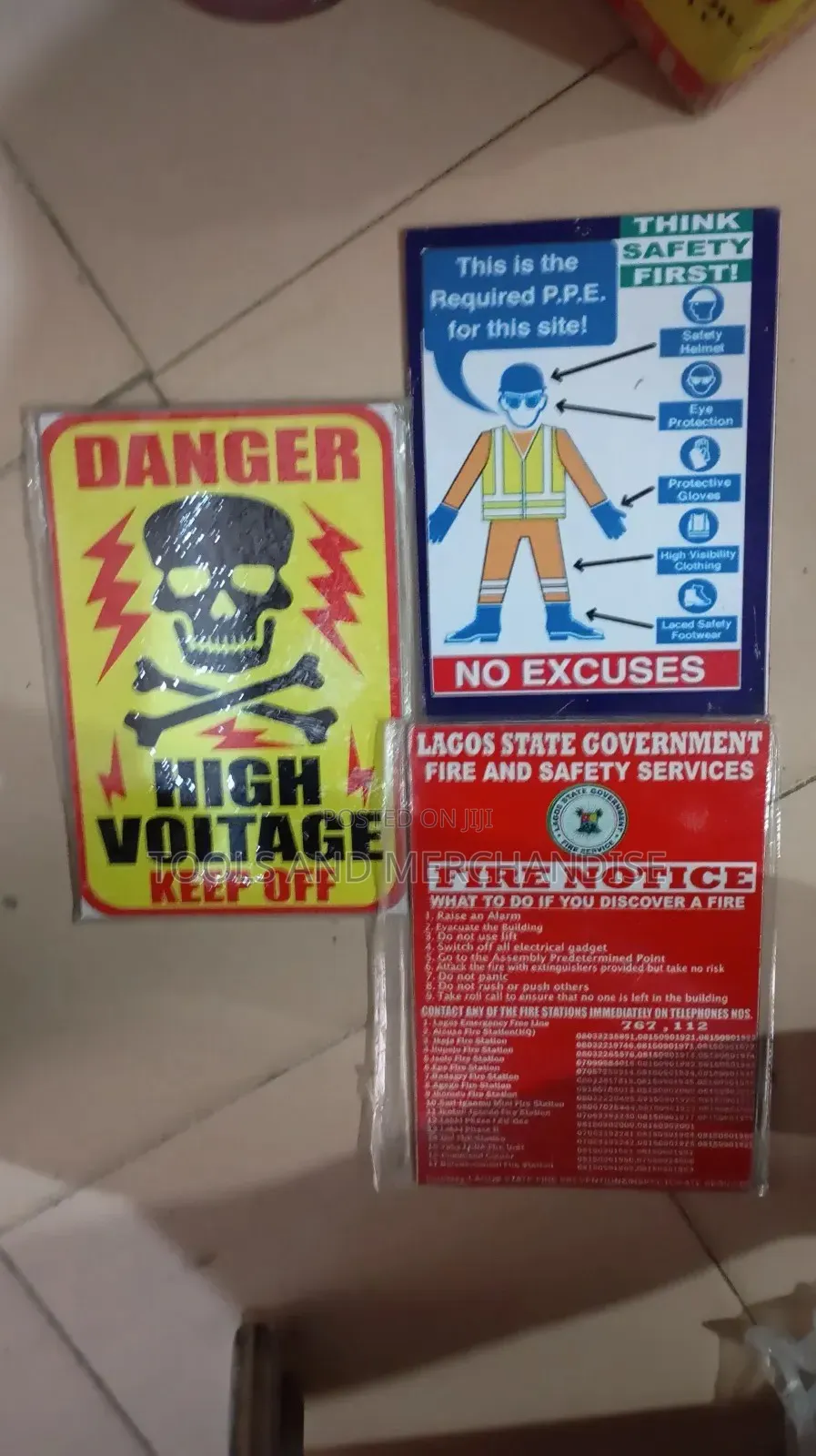 Safety Caution Signs