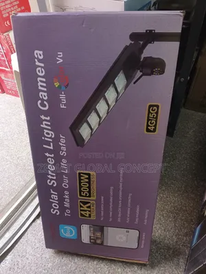 Solar All In One Street Light With Camera