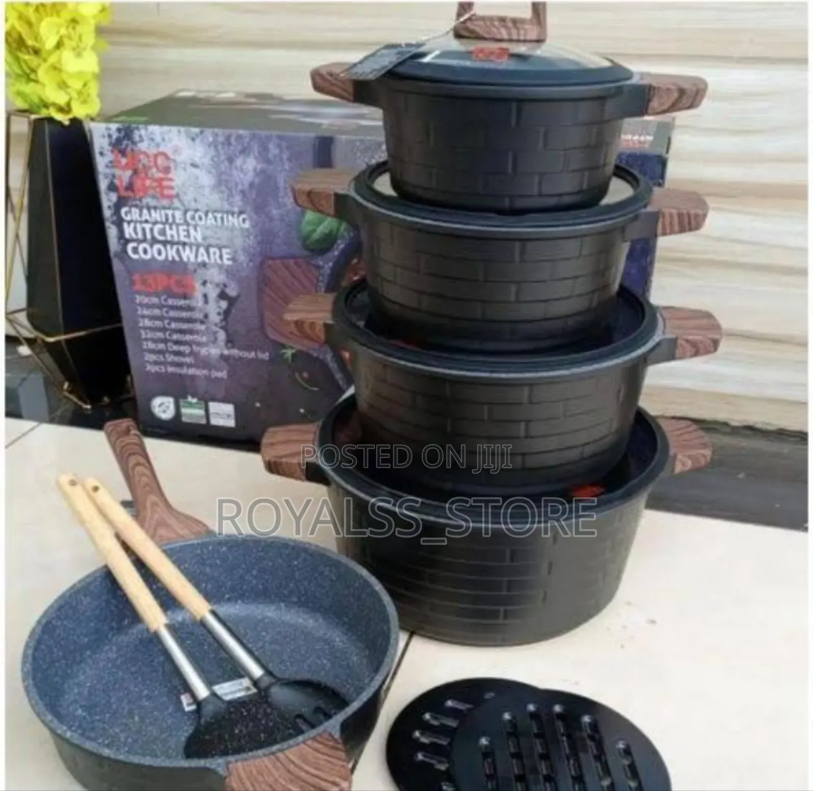 German Granite Cookware Set