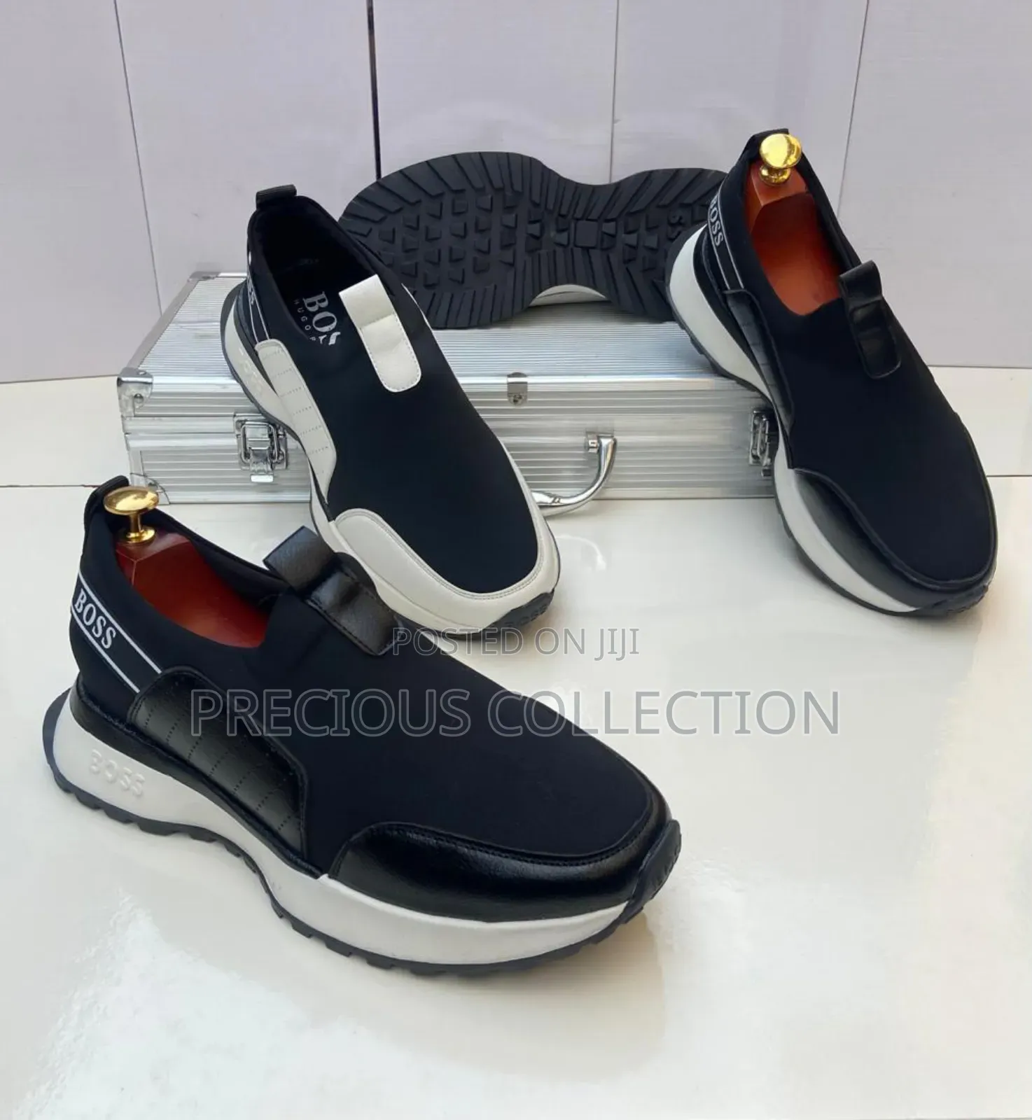 Double Sole Pull on Unisex Boss Shoes