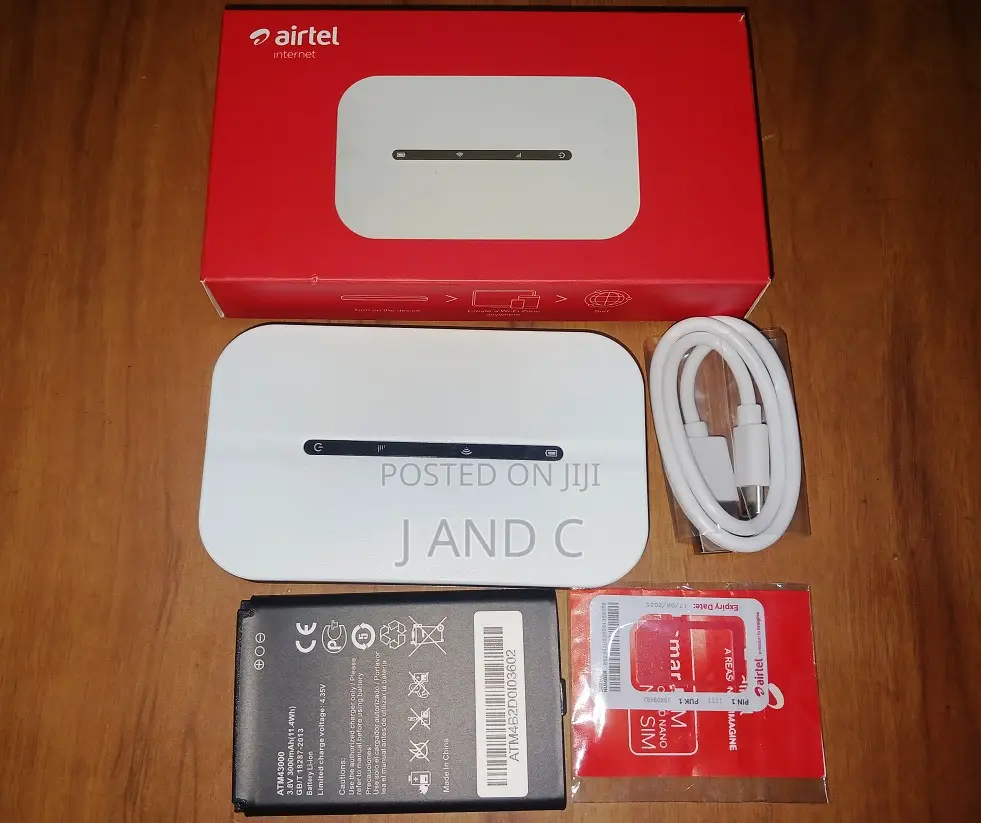 Navtech Airtel Universal Mobile Mifi Can Work With Unlimited Data