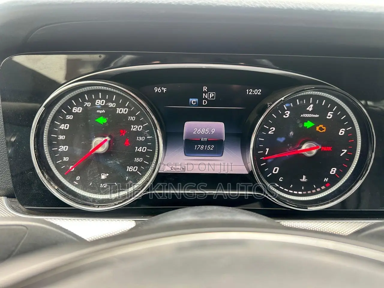Mercedes-Benz E300 2018 Blue