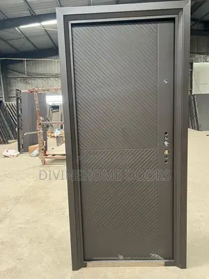 Wave Design Steel Door