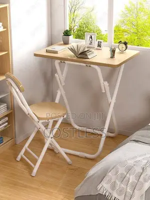 Photo - Adjustable Reading/ Laptop Table and Chair