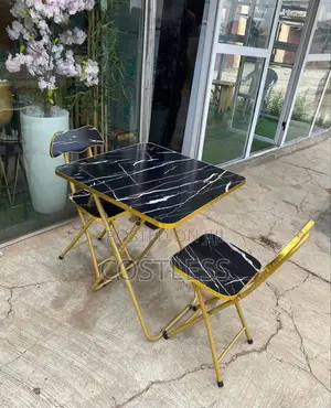 Double Chair Adjustable Reading Laptop Table and Chair