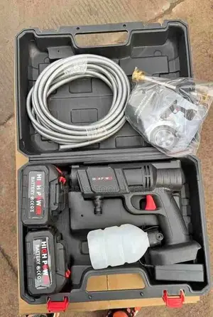 2 Batteries Cordless 48V Wireless High Pressure Car Washer