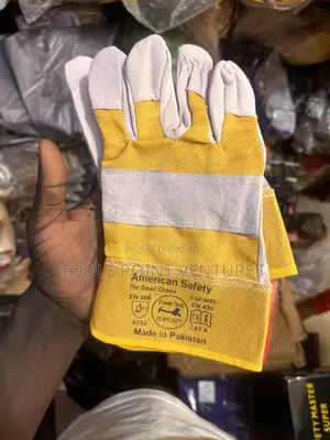Leather Safety Hand Gloves