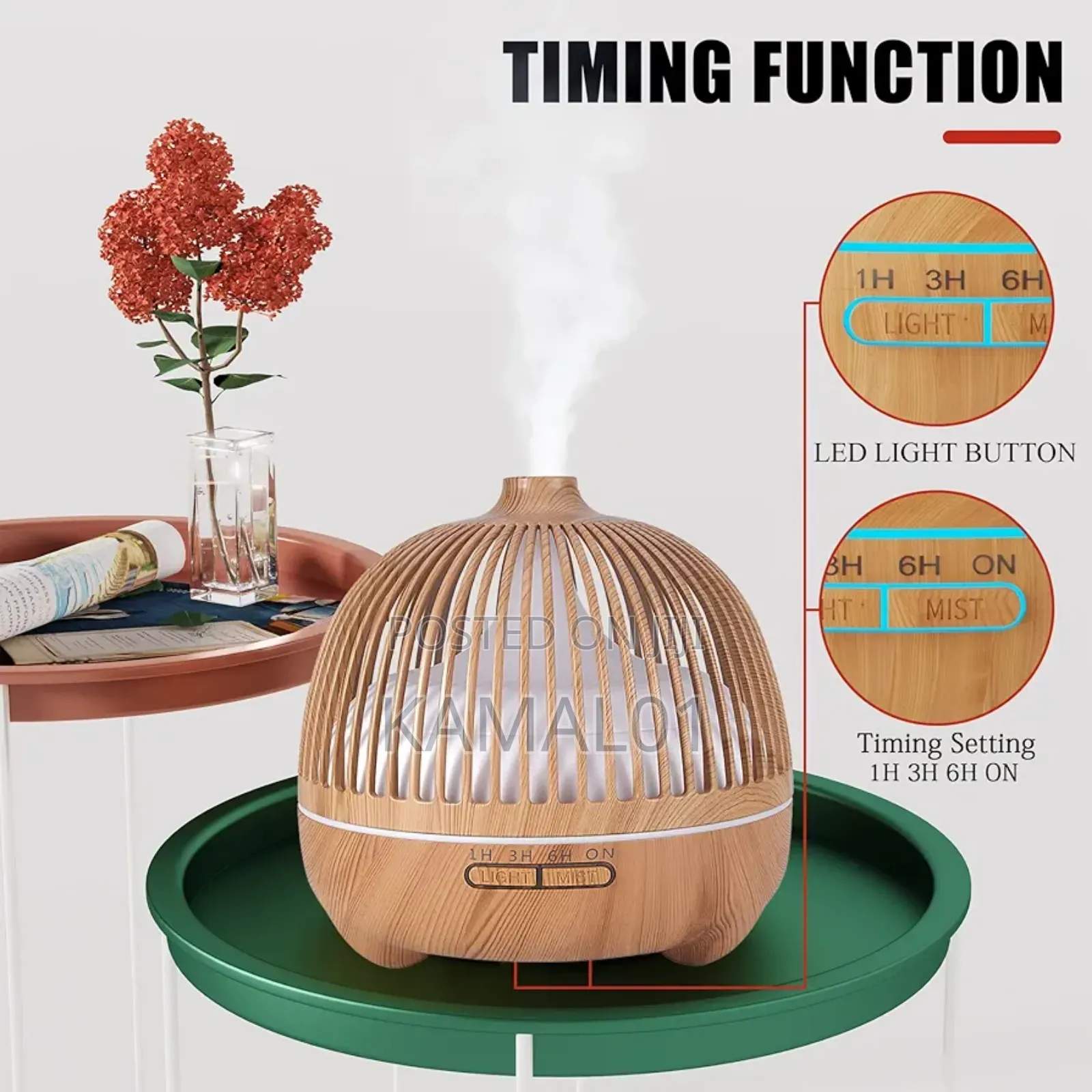 Aroma Diffuser 550ml,Essential Oil Diffuser ,Ultrasonic