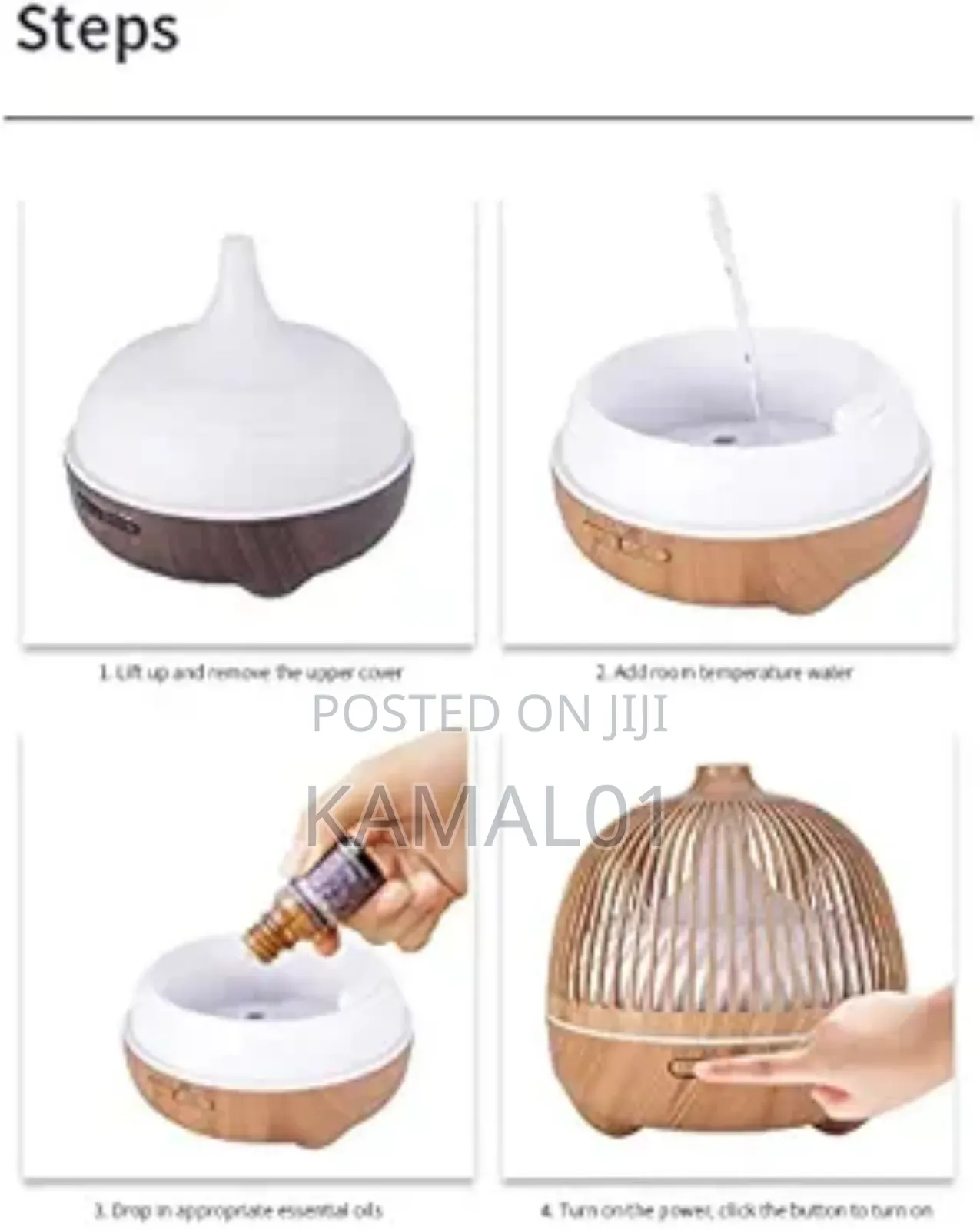 Aroma Diffuser 550ml,Essential Oil Diffuser ,Ultrasonic