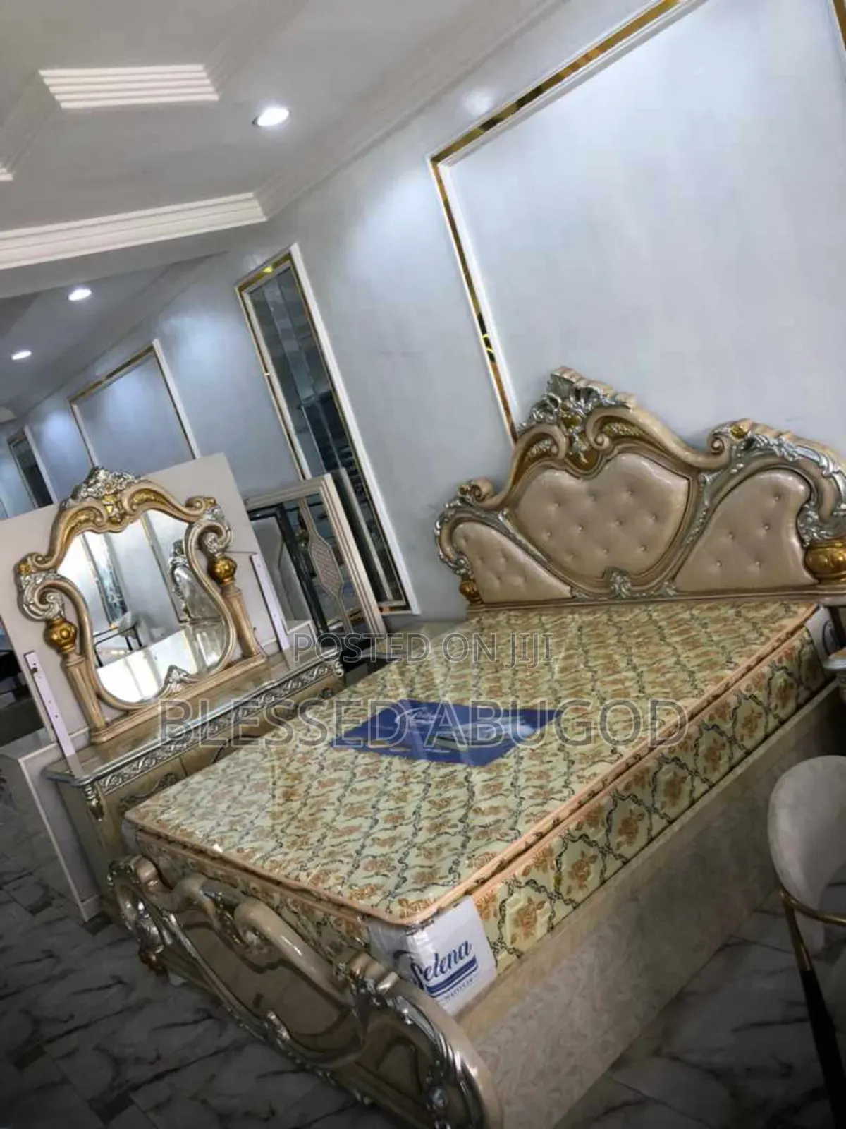 Royal Bed With Flame
