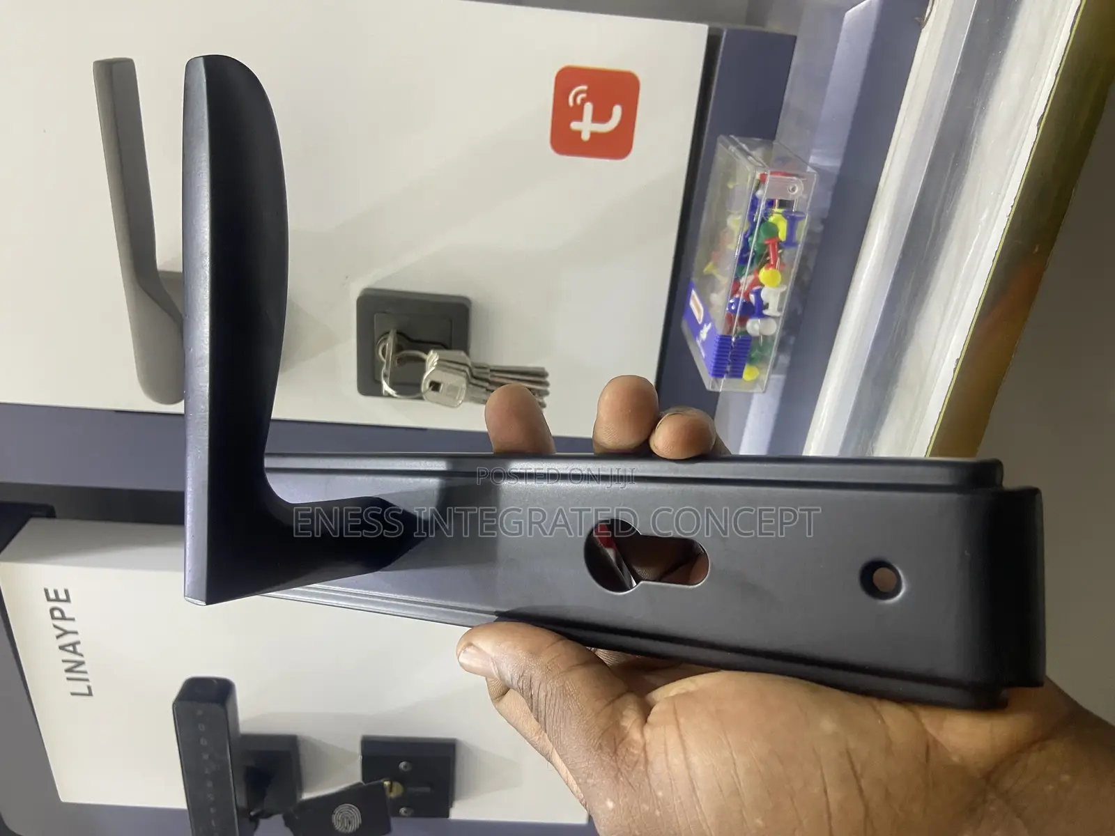 Original Black Coated Lock Set