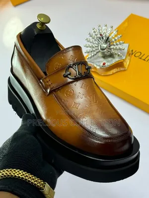 Men's Louis Vuitton Crested Big Sole Shoe
