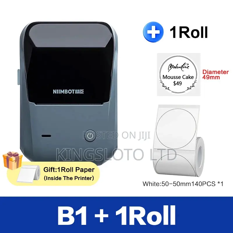 NIIMBOT B1 Label Maker Machine With Tape