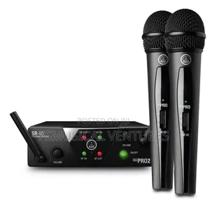 AKG WMS40 Mini Dual Vocal Set Wireless Microphone