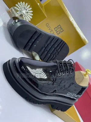 Men's Double Sole Leather Lace Up Loafers