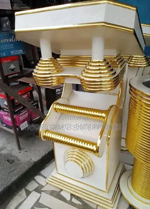 Beautiful Church Pulpit for God's House.