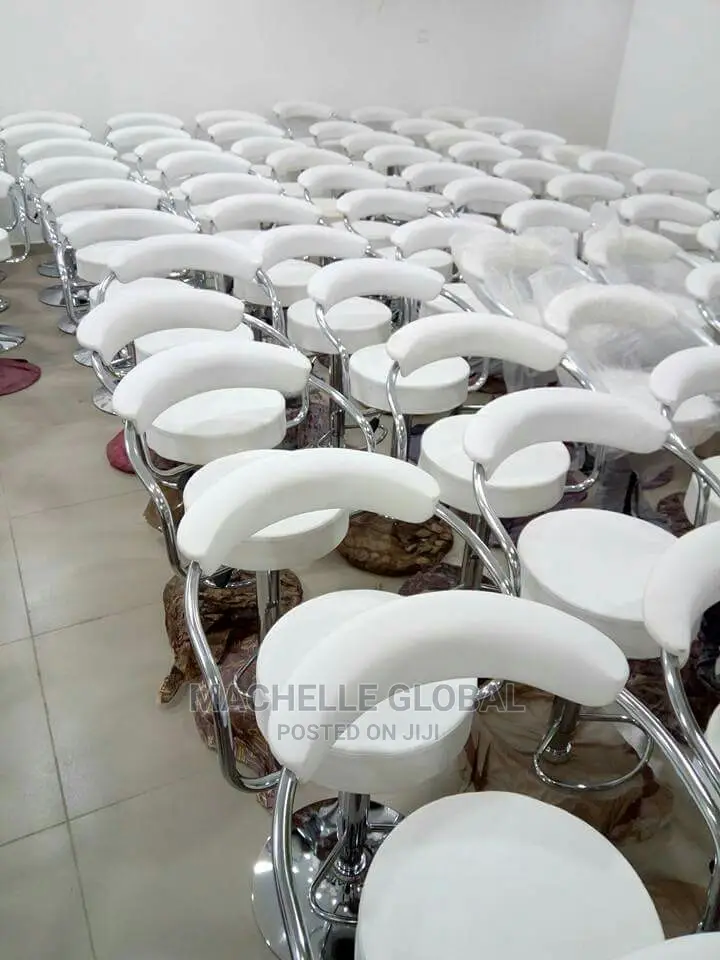 Bar Stool (White, Black, Red Colors)