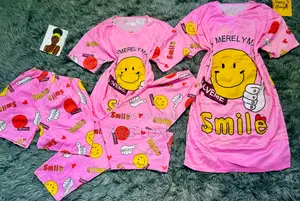 Adult 4 Pieces Animation Pure Cotton Pyjamas