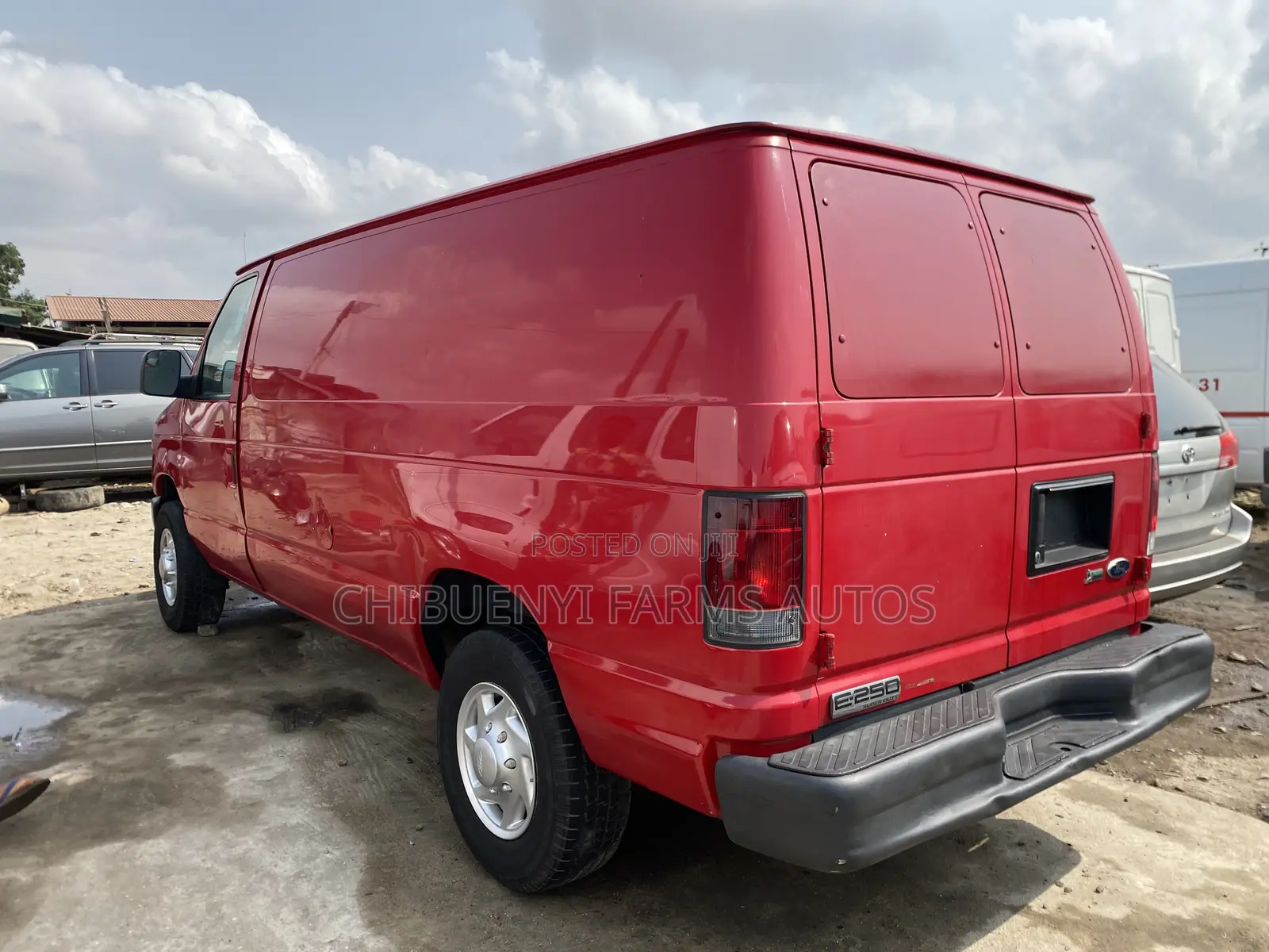 Ford E250 2012 Red