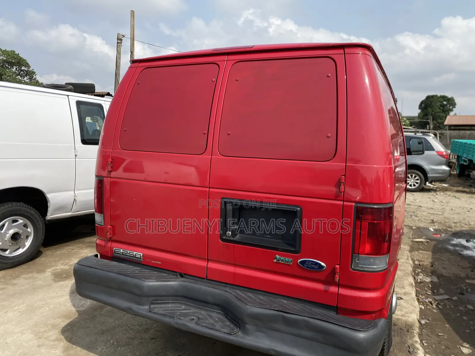 Ford E250 2012 Red