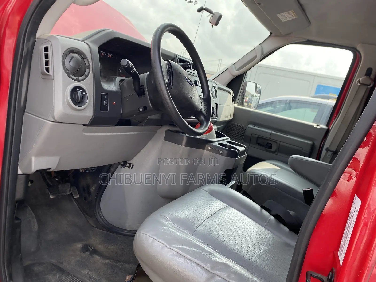 Ford E250 2012 Red