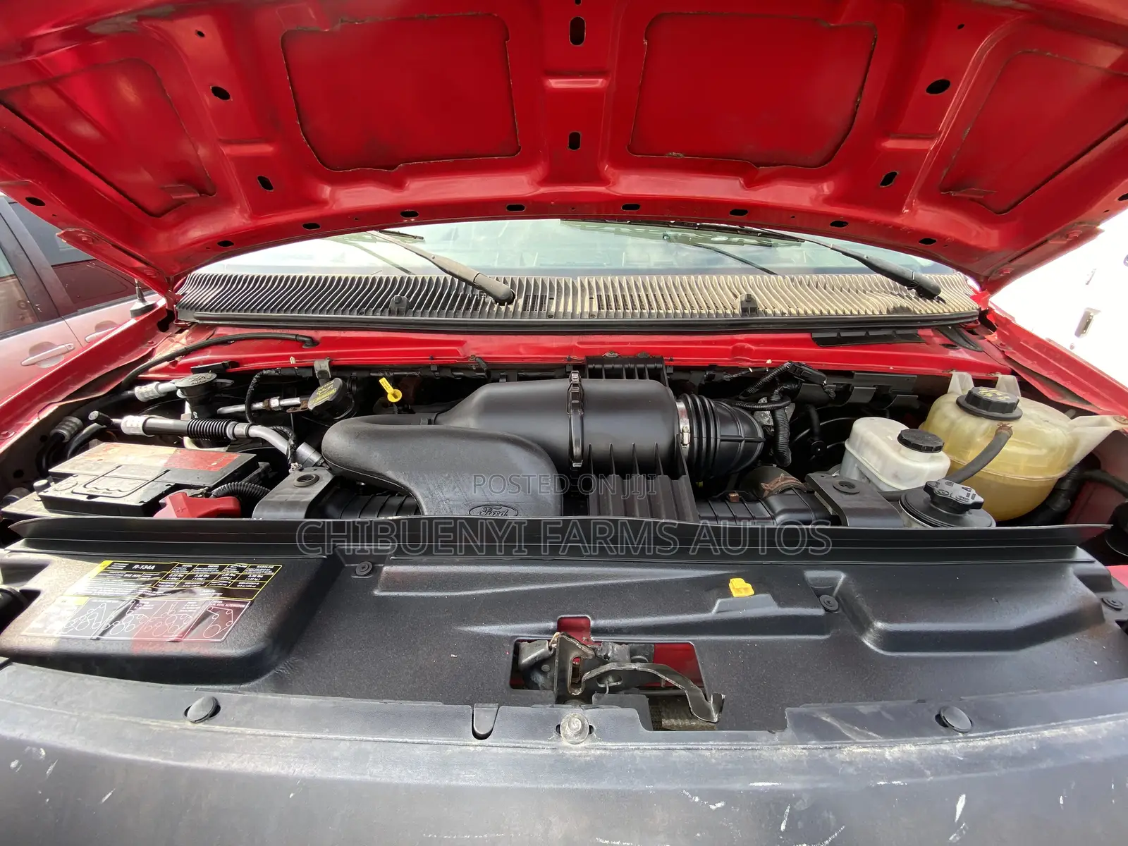 Ford E250 2012 Red