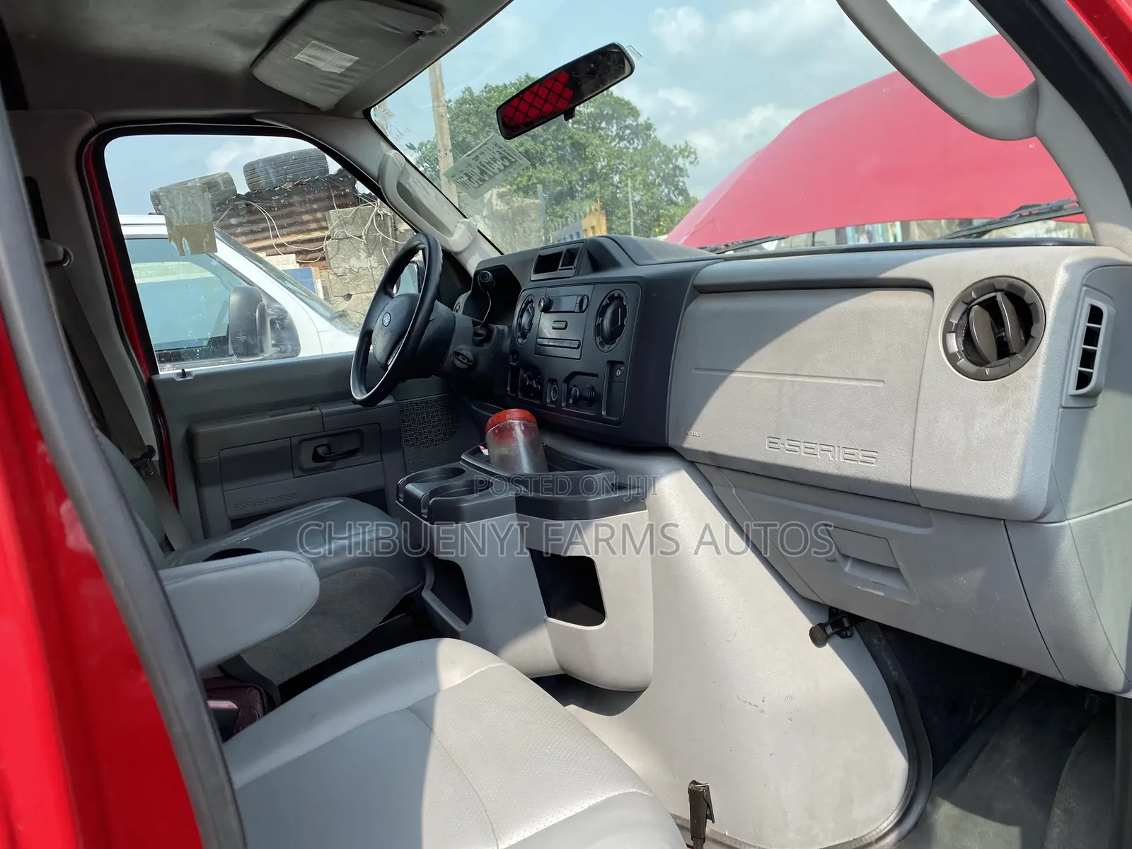 Ford E250 2012 Red