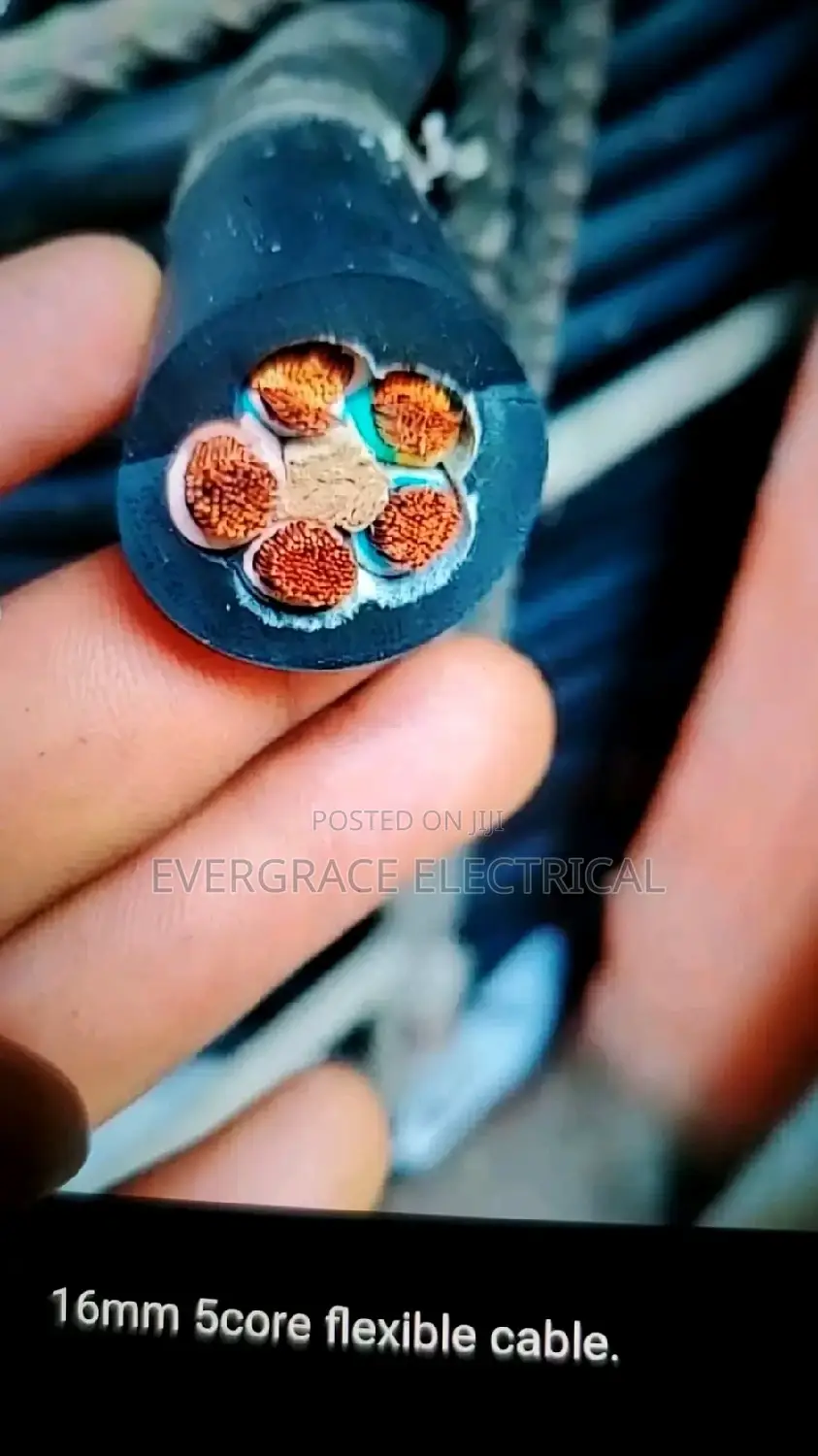 16mm 5core Flexible Cable