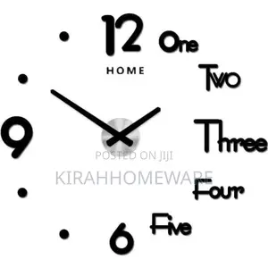 Diy 3d Wall Decorative Wall Clock