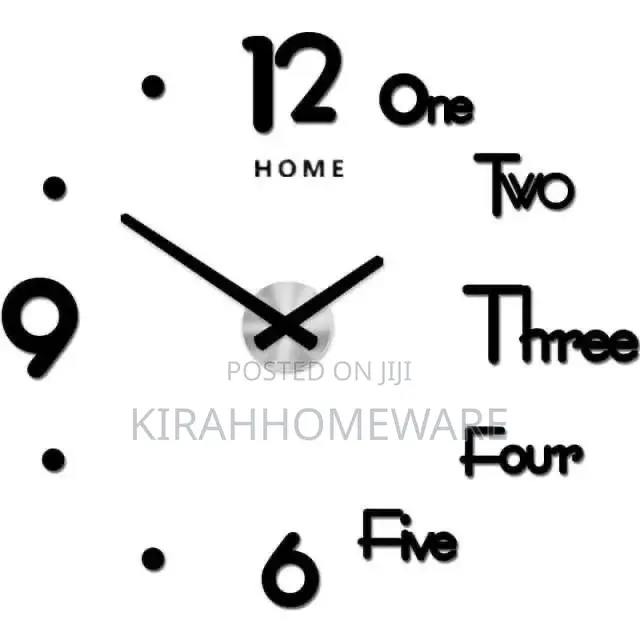 Diy 3d Wall Decorative Wall Clock