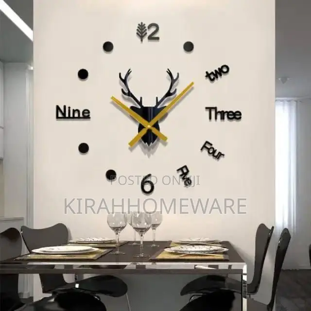 Diy 3d Wall Decorative Wall Clock