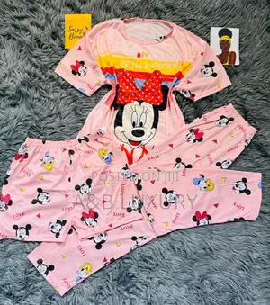 Animation 3 Pieces Loungewear/ Pyjamas