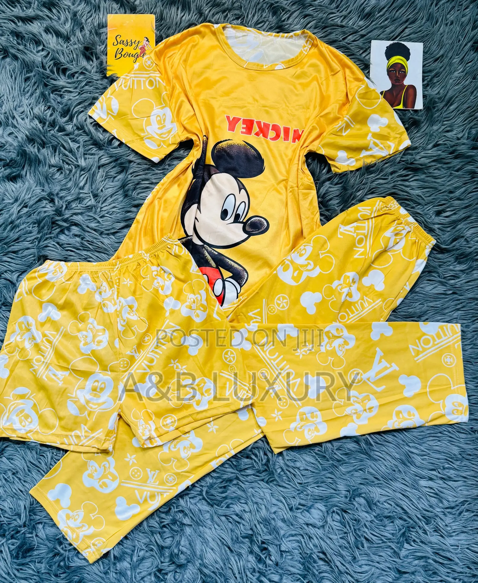 Animation 3 Pieces Loungewear/ Pyjamas