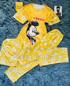 Animation 3 Pieces Loungewear/ Pyjamas
