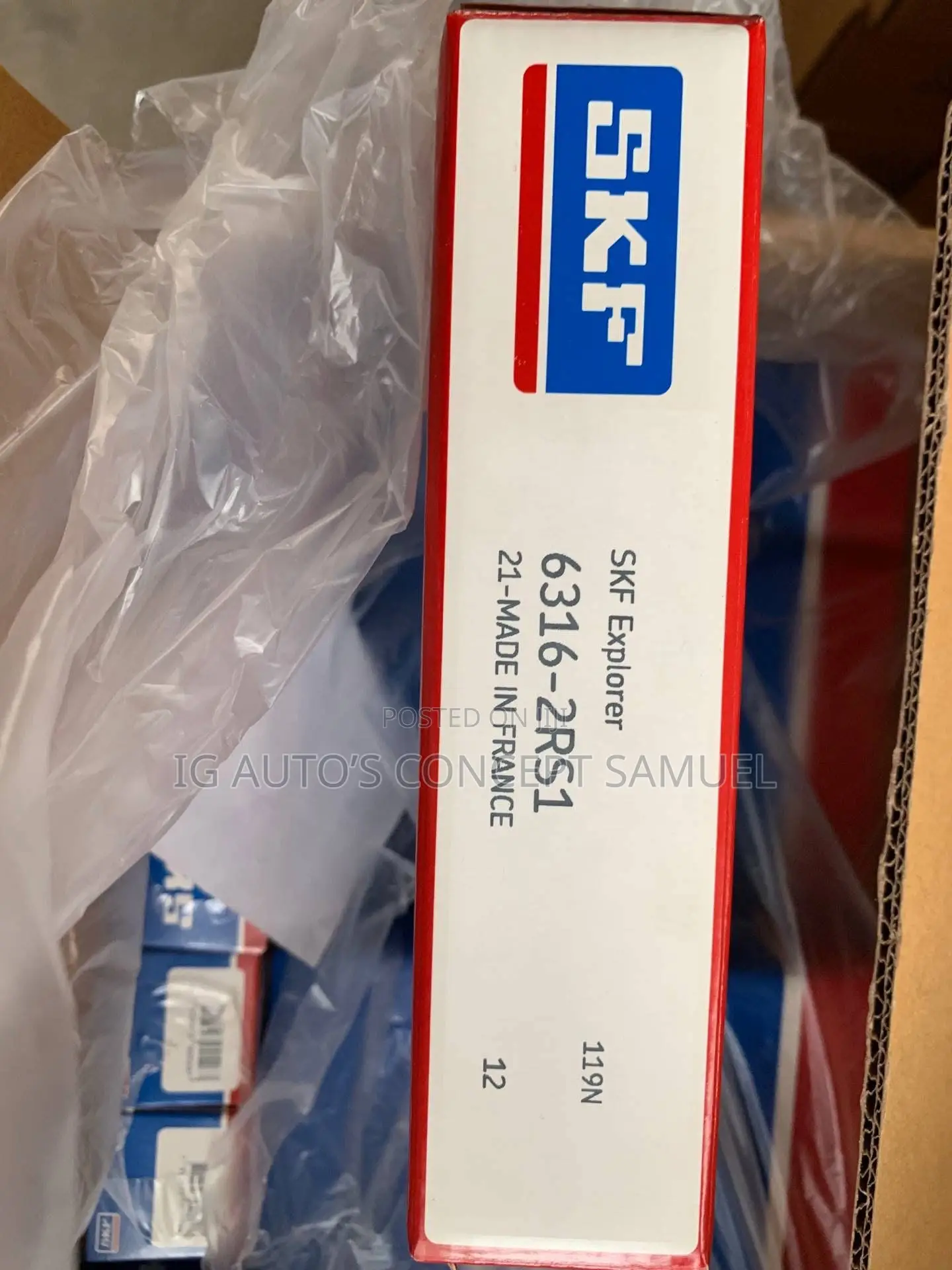 6316-2rs/C3 SKF Bearing Available