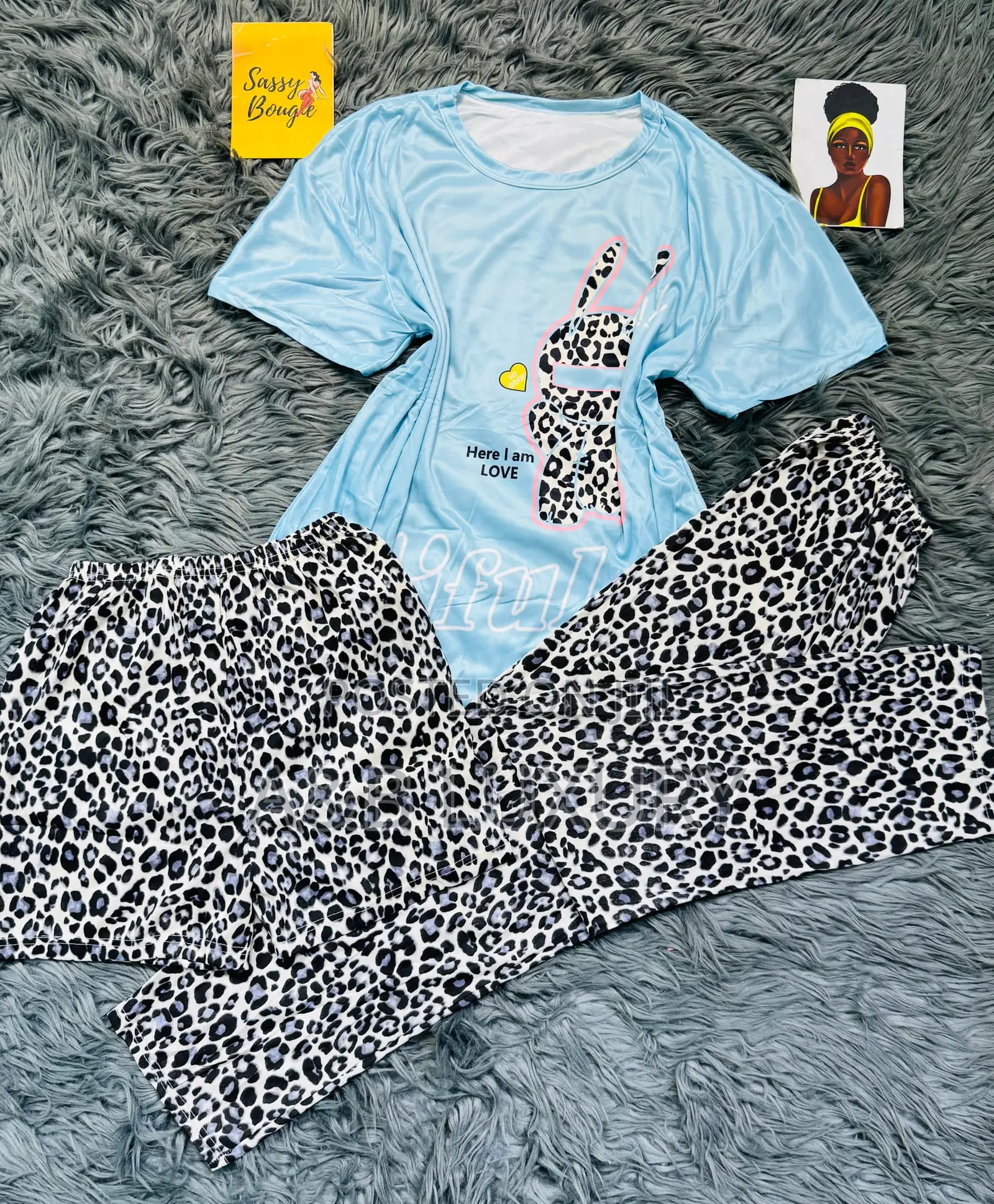 Animation 3 Pieces Loungewear/ Pyjamas
