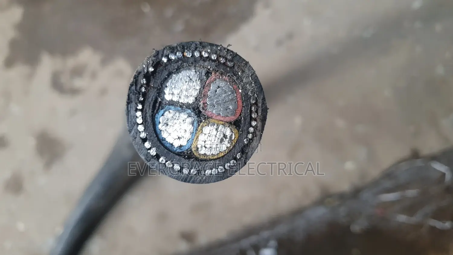 95mm 4core Aluminum Cable Armoured.