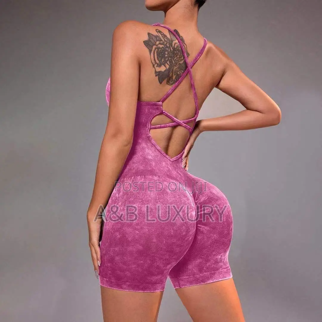 Super Thick Gym Romper / Active Wear