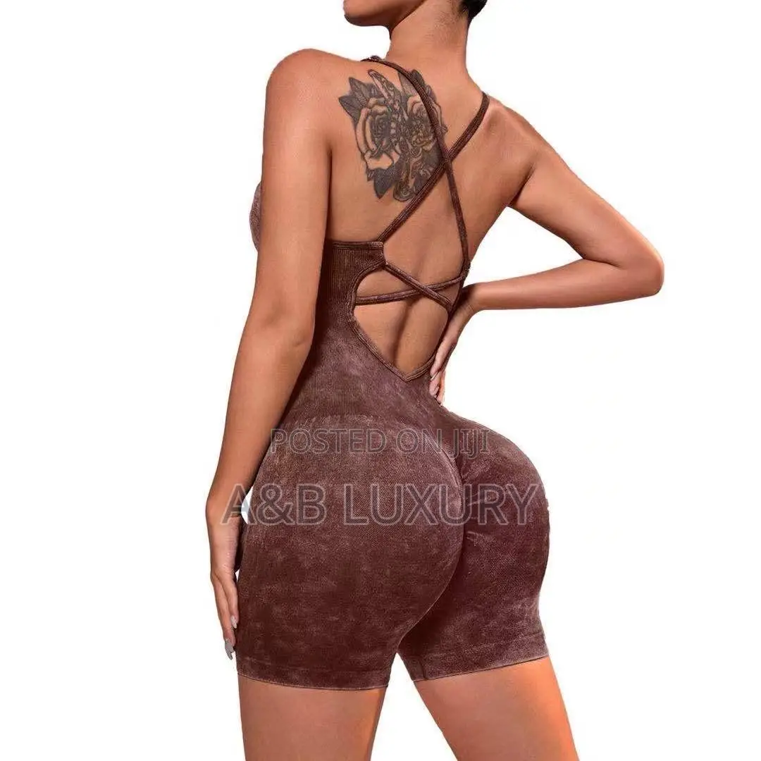Super Thick Gym Romper / Active Wear