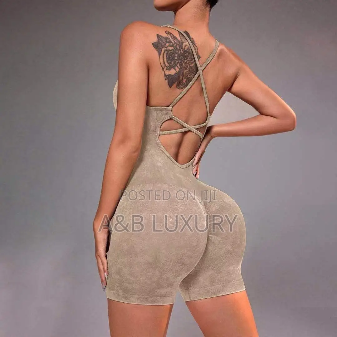 Super Thick Gym Romper / Active Wear