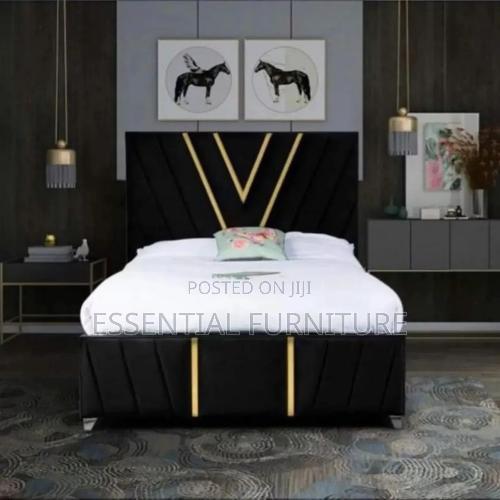 Padded Bed Stand