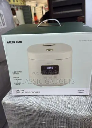 Green Lion GRC-10 Digital Rice Cooker 2L Capacity