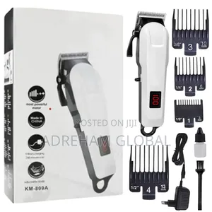 Rechargeable Professional Hair Clipper With Accessories