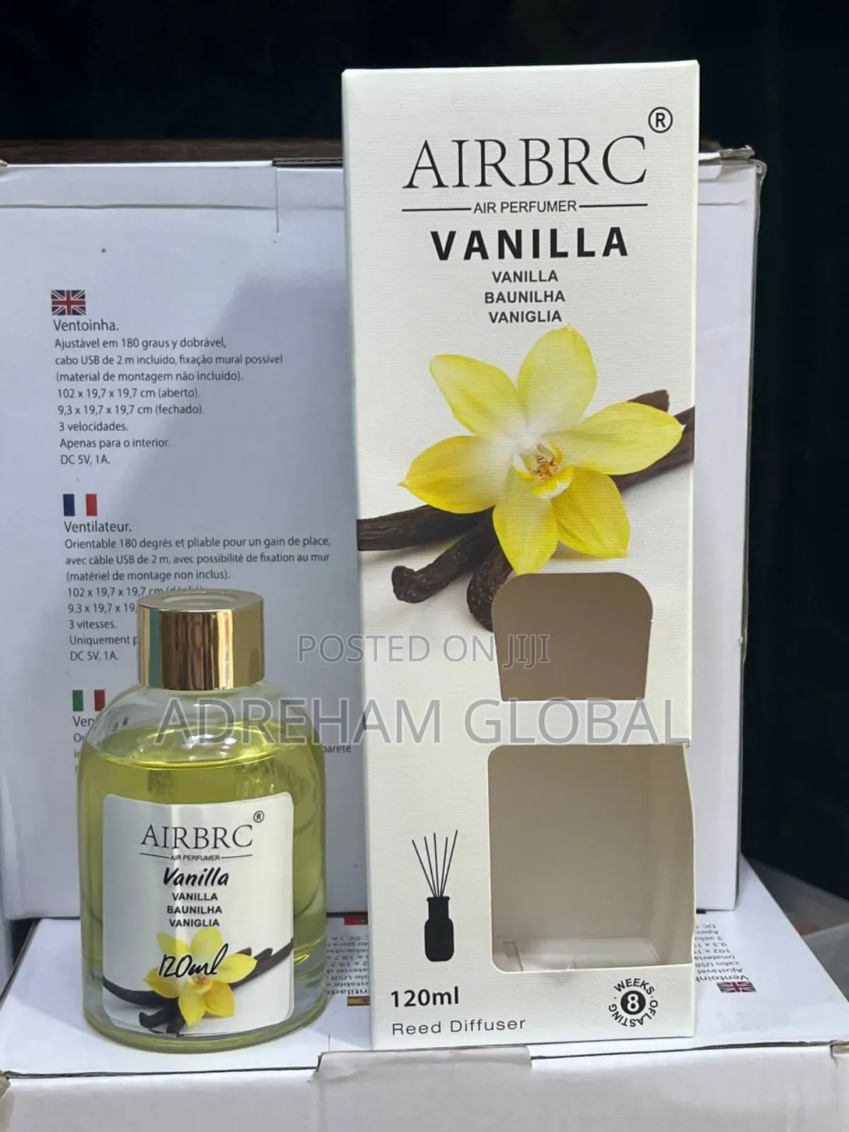 120ml Airbrc Aromatherapy Reed Diffuser
Available in Ocean