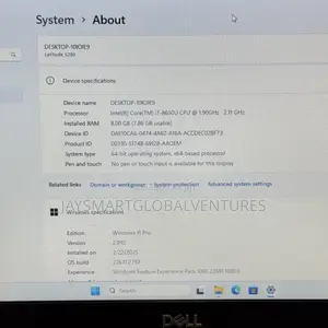 Laptop Dell Latitude 5290 8GB Intel Core i7 SSD 256GB