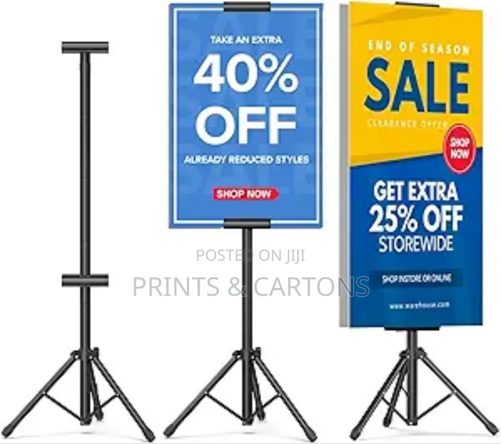 Retractable Tripod Stand Banners Printing. 10